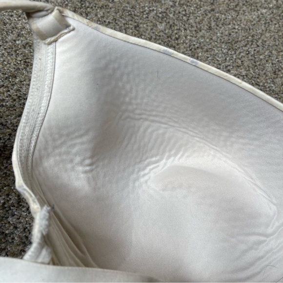 Cacique 46DDD Bra Ivory Leopard Lightly Padded Underwire Back Closure - Picture 4 of 4